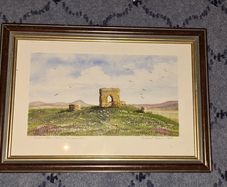 Michael Mann  Insch Artist Framed Watercolour