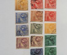 20 x George V Antigua stamps - very fine condition