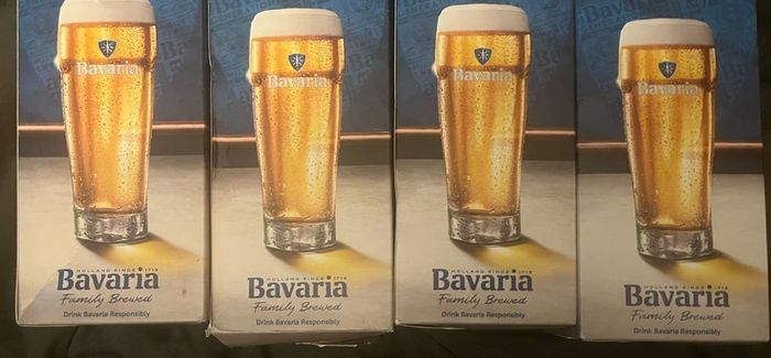 bavaria beer pint glasses