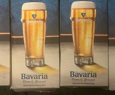 bavaria beer pint glasses