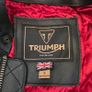 Triumph  Braddan leather motorcycle jacket Image 7