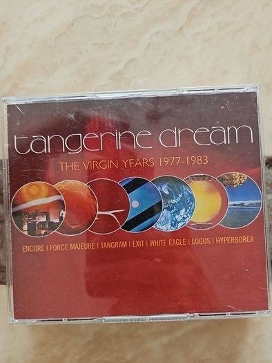 Tangerine Dream 4CD Boxset - The Virgin Years 1977-1983