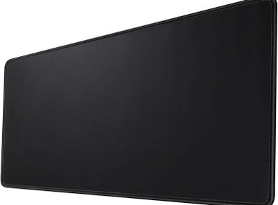 Mouse mat/Large Mouse Pad 600 300 3 mm | XL mousepad | desk mat/Gaming Mouse pad | improved precision and speed | rubber base for stable grip on smooth surfaces | table pad(60 30 Black