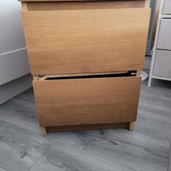 2 ikea bedside lockers