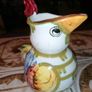 Vintage Italian rooster pitcher Image 4