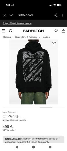 Off White luxury hoodie