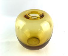 Mid century art glass vase