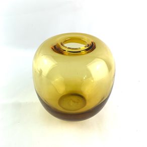 Mid century art glass vase