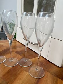 4 New Champagne Glasses