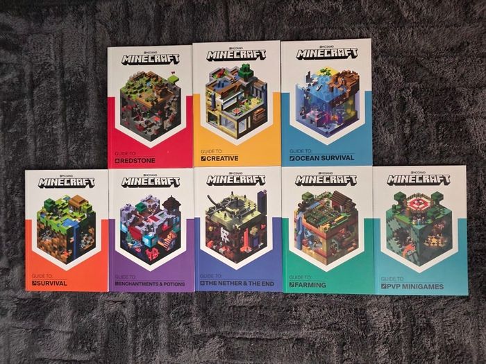 Minecraft Guide Book Set  8 Books can post!
