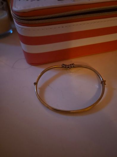 Rolled gold bangle