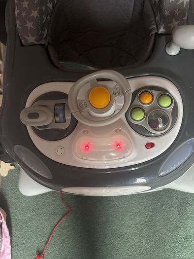 Baby walker with music and lights