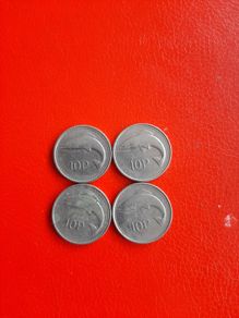 4 Irish 10p in Sequence 1993/4/5/6