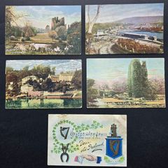 IRISH LOT 002  Vintage Ireland Postcards  Castles Cork Bantry