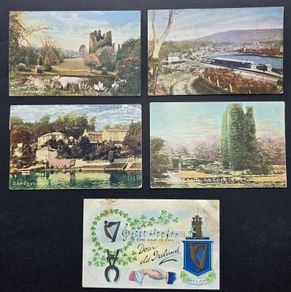 IRISH LOT 002  Vintage Ireland Postcards  Castles Cork Bantry