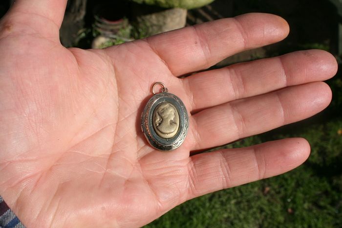 Cameo Locket Pendant