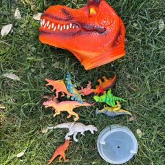 Toy dinosaurs