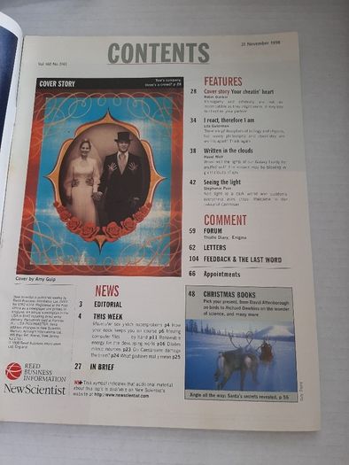vintage science magazine 1999