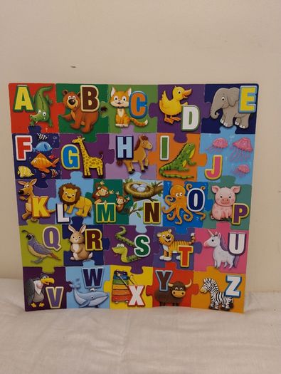 Traditionally Crafted Wood Works large Wooden Floor Puzzle