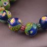 vintage venetian Style Gabri & MultiColor Glass Beads Necklace Image 2