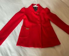 Stunning immaculate Y2K red River Island Jacket UK 6