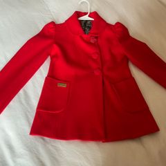 Stunning immaculate Y2K red River Island Jacket UK 6