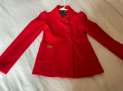 Stunning immaculate Y2K red River Island Jacket UK 6