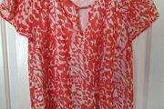 Ladies Top/Soft Chiffon Finish .. Size: 14 UK