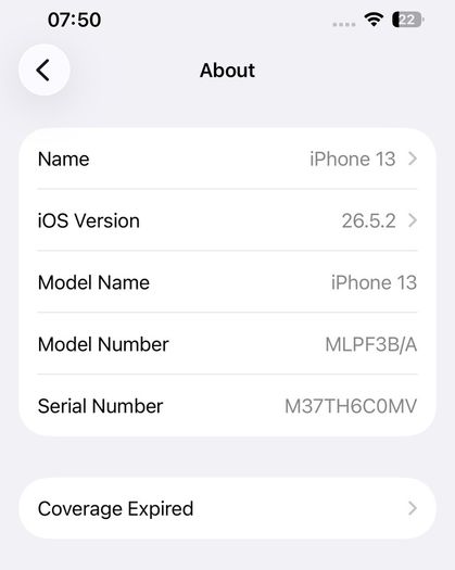 iPhone 13 128Gb Black