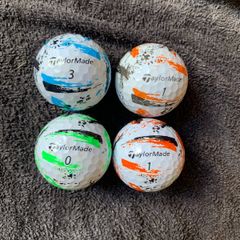 Colored Speedsoft Taylormade Golf balls (4)