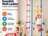 Swedish Wall Ladder Wall Jungle Gym Indoor Climbing Wall