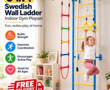 Swedish Wall Ladder Wall Jungle Gym Indoor Climbing Wall