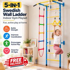 Swedish Wall Ladder Wall Jungle Gym Indoor Climbing Wall