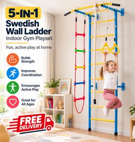 Swedish Wall Ladder Wall Jungle Gym Indoor Climbing Wall