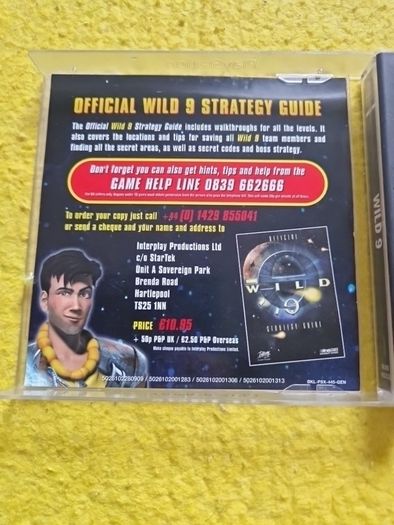 Wild 9  PlayStation1 Ps1 PlayStation2 Ps2 games Original