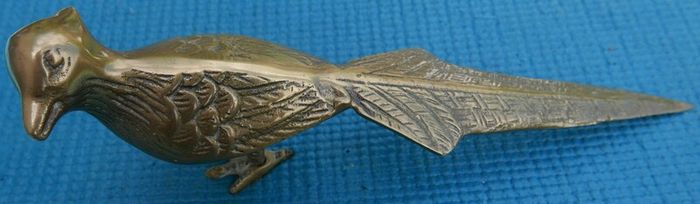 Antique Brass Pheasant