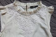 Oasis White Top.  Size 10