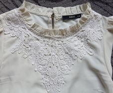 Oasis White Top.  Size 10