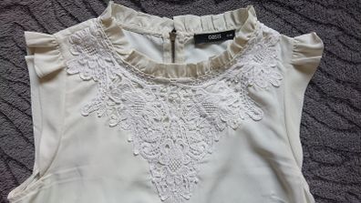 Oasis White Top.  Size 10