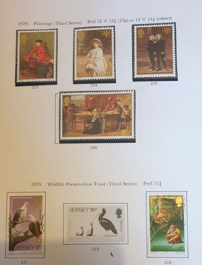 Stamps of Jersey 1958-1992