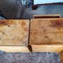Solid Pine bedside lockers Image 8