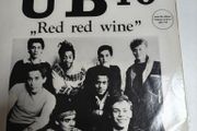 UB40, Red Red Wine 12" European copy, Virgin labels
