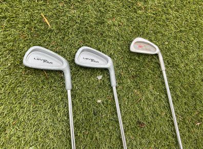 Set of 3 irons Pro Gold and Memphis  3 4 and 5