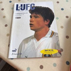 Manchester United Treble Season Match Programmes For Sale