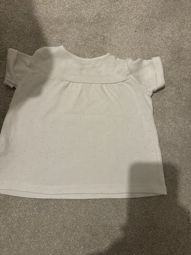 baby top  organic cotton 6-9  m