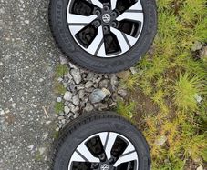 Brand new VW alloys and tyres