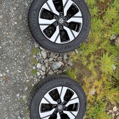 Brand new VW alloys and tyres