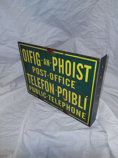 Vintage Style  Post-Office /Telephone Metal Sign