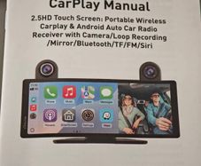 Carpuride Triple 4k Dashcam