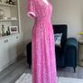 Ladies Pink & White Summer Dress from Dunnes Stores Image 8